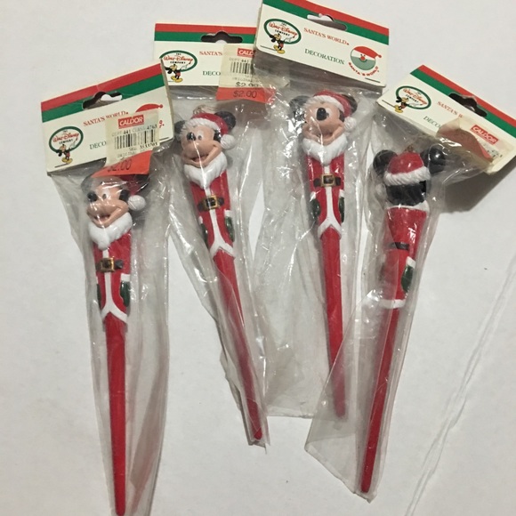 Kurt Adler Other - Kurt Adler Disney Mickey Mouse Vintage Ornaments